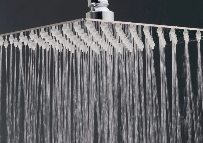 304 Stainless Steel Ultra-Thin Rainfall Shower Head