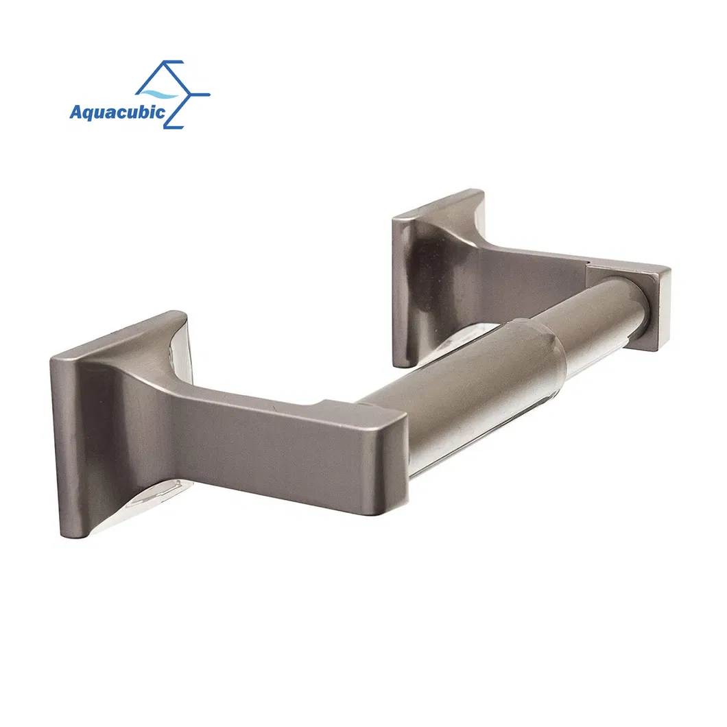 Factory 4-Piece Bath Hardware Satin Nickel Towel Bar Bathroom Accessory Set