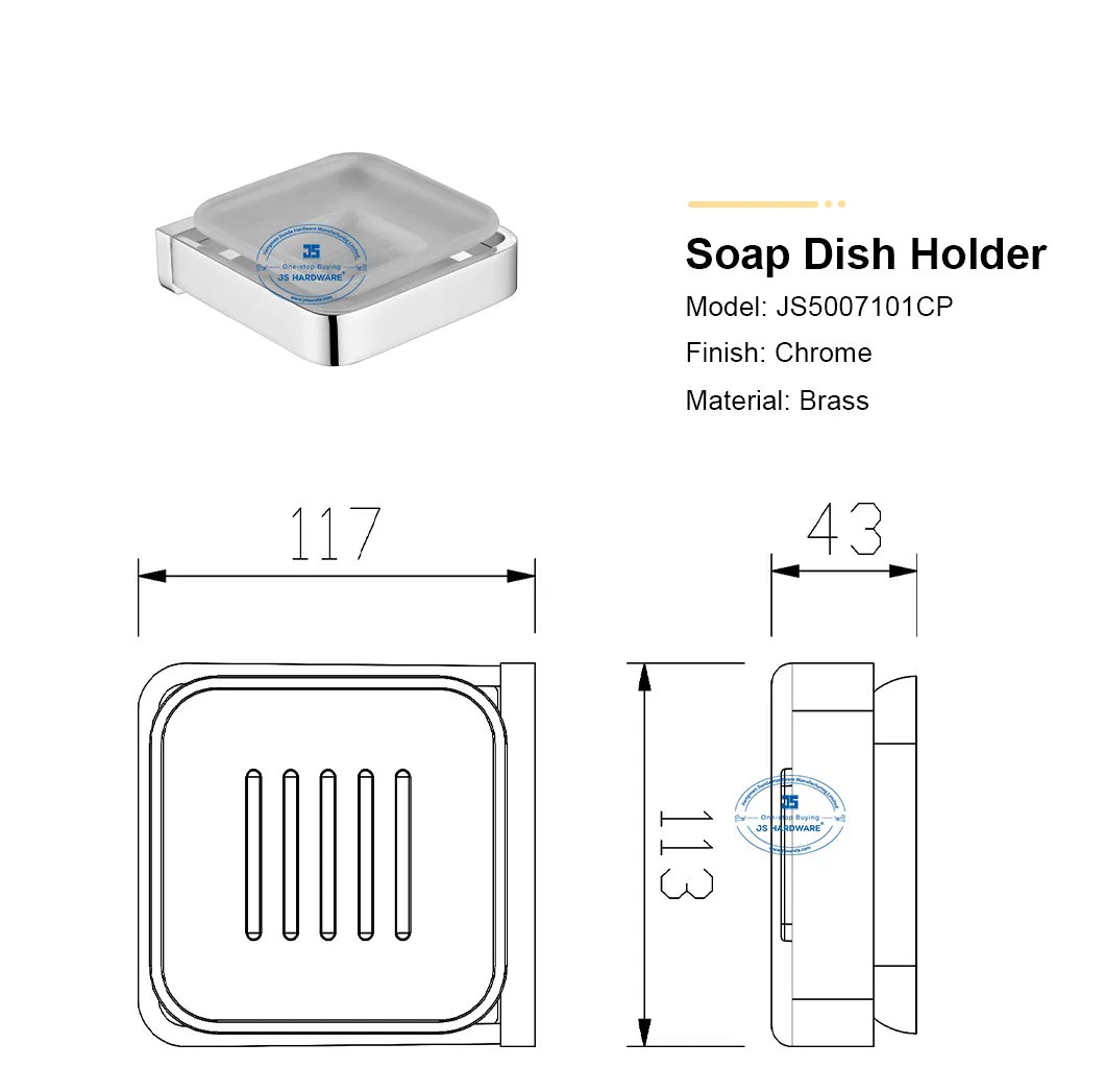 Manufacturer Chrome Towel Rack Bath Hardware Sets Brass Bathroom Fitting Accessory
