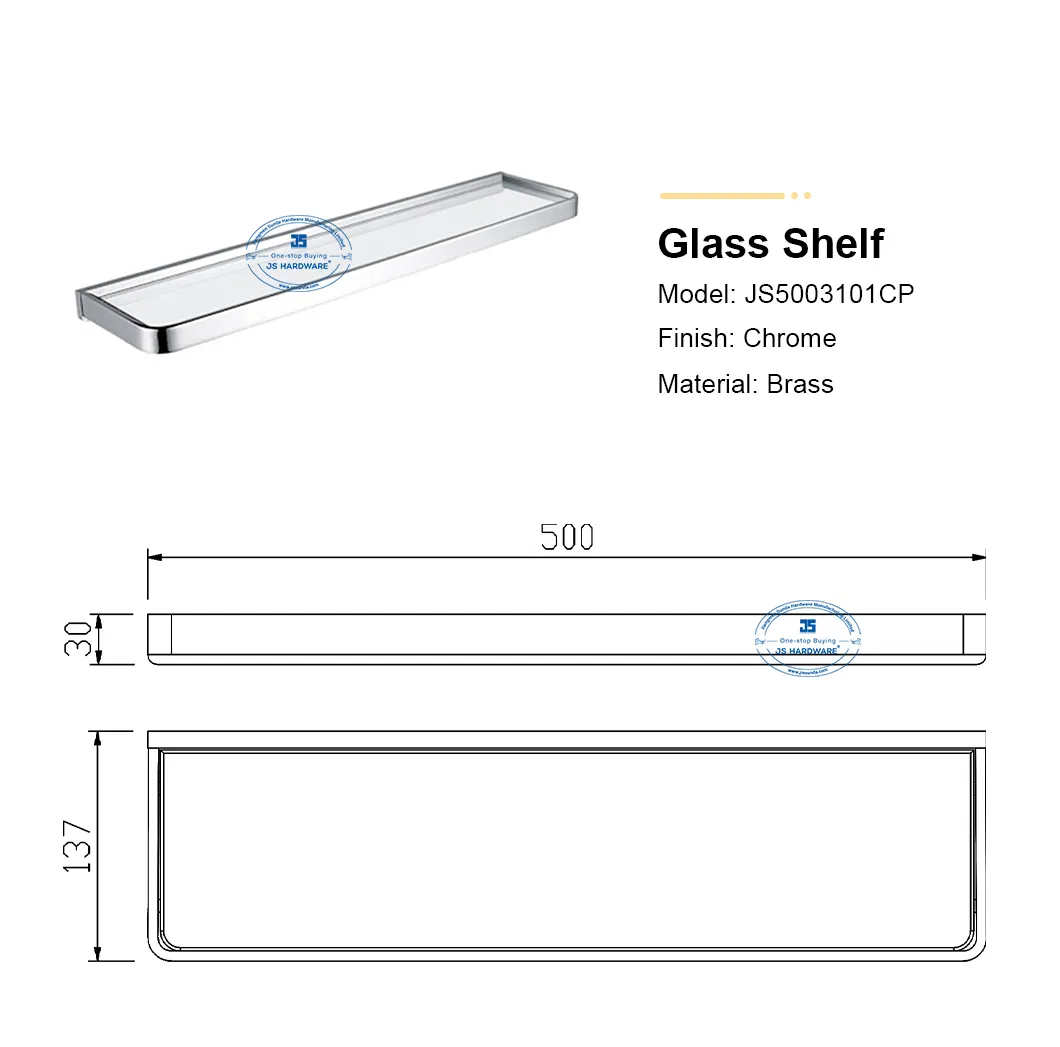 Manufacturer Chrome Towel Rack Bath Hardware Sets Brass Bathroom Fitting Accessory