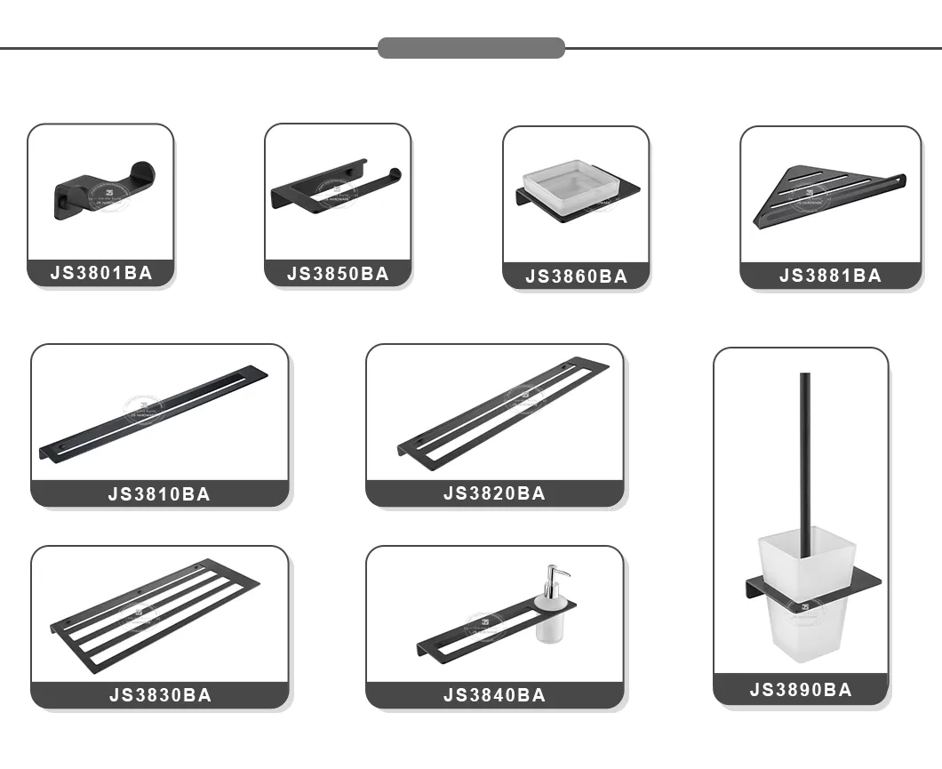 Wholesale New Design Strong But Lightweight Bath Accessories with Brand New