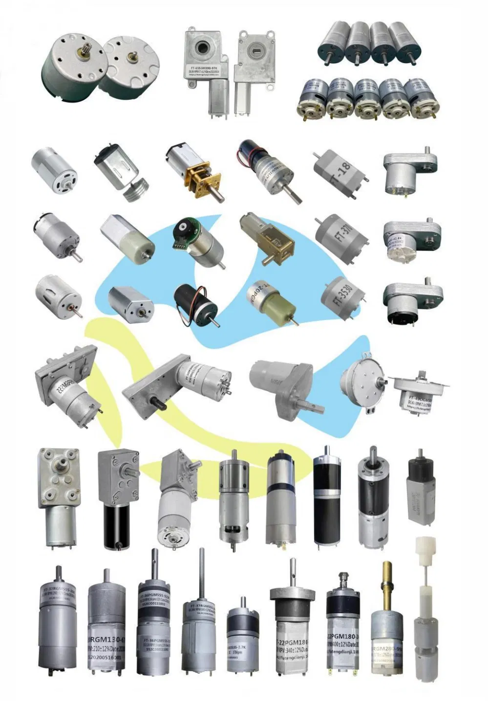 Powerful Low Speed Brushed Small DC Motor with Gear Mini Geared DC Motor for Cosmetic Instruments