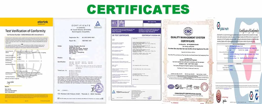 16 Inch Apartment Household Stand Fan Special Design with 6 Horn Blade