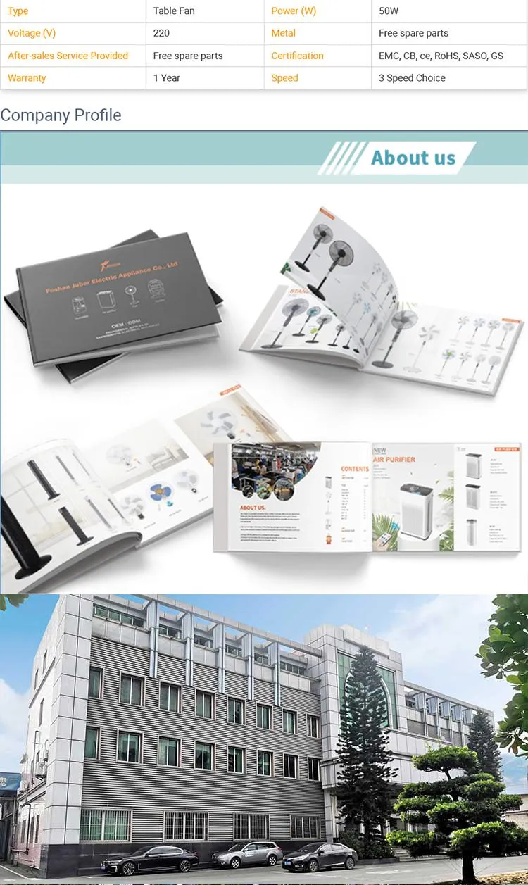 16inch Dest Fan table Fan ABS Blade CB