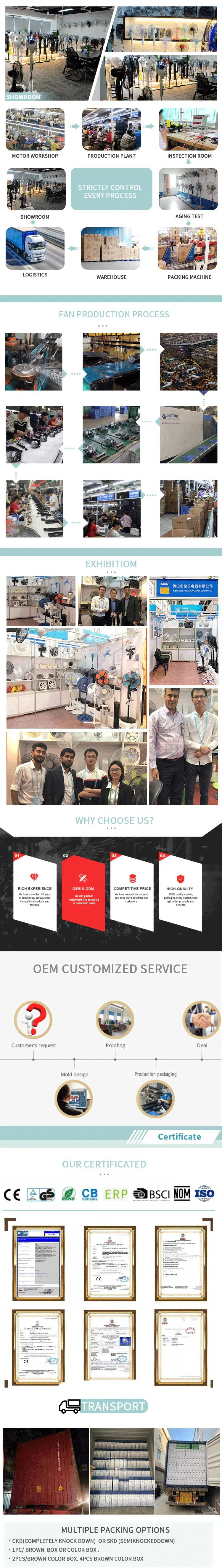 16inch Dest Fan table Fan ABS Blade CB