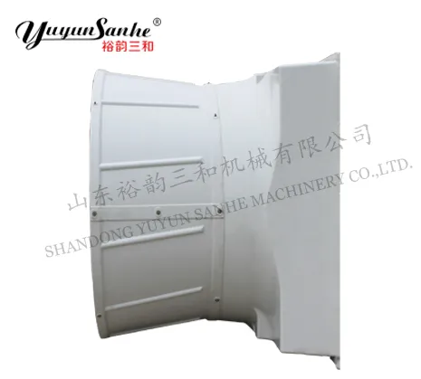 Yuyun Sanhe Djf (p) Series FRP Fiberglass Cone Ventilation Exhaust Fan Stainless Steel Blade for Poultry Farm Pig Swine Chicken House