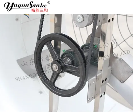 Yuyun Sanhe Djf (p) Series FRP Fiberglass Cone Ventilation Exhaust Fan Stainless Steel Blade for Poultry Farm Pig Swine Chicken House