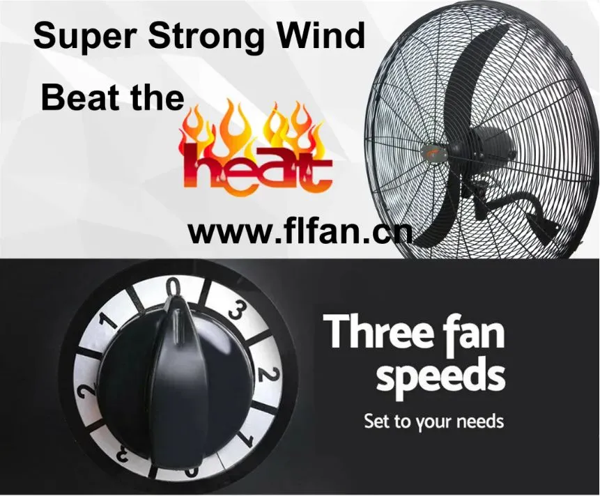 Basic Customization 20&quot; Industrial Stand Fan 3 Blades with CB / CE Certificate