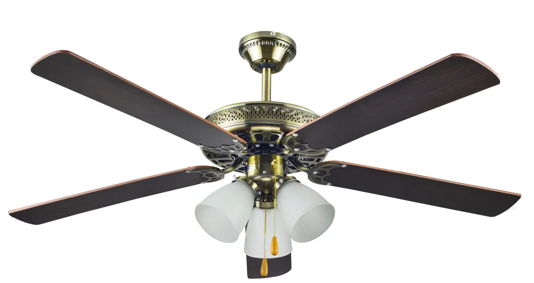 LED Ceiling Fan 5 Blades OEM Color with Remote