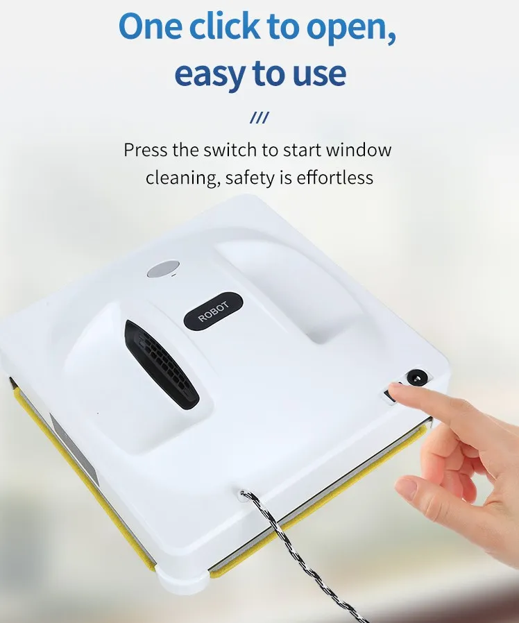 Smart Window Cleaning Robot with Remote Control and APP