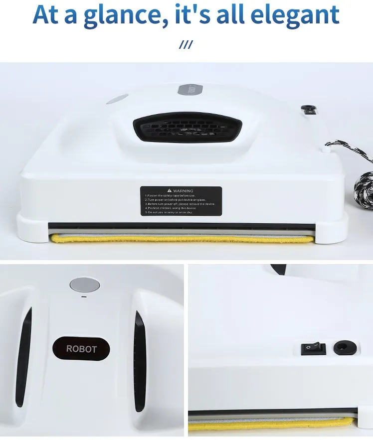 Smart Window Cleaning Robot with Remote Control and APP