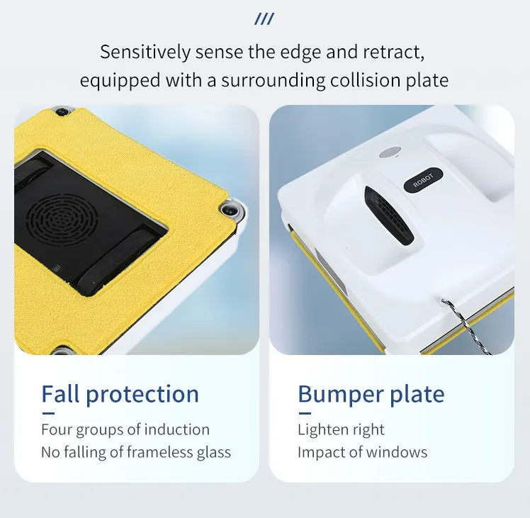 Smart Window Cleaning Robot with Remote Control and APP