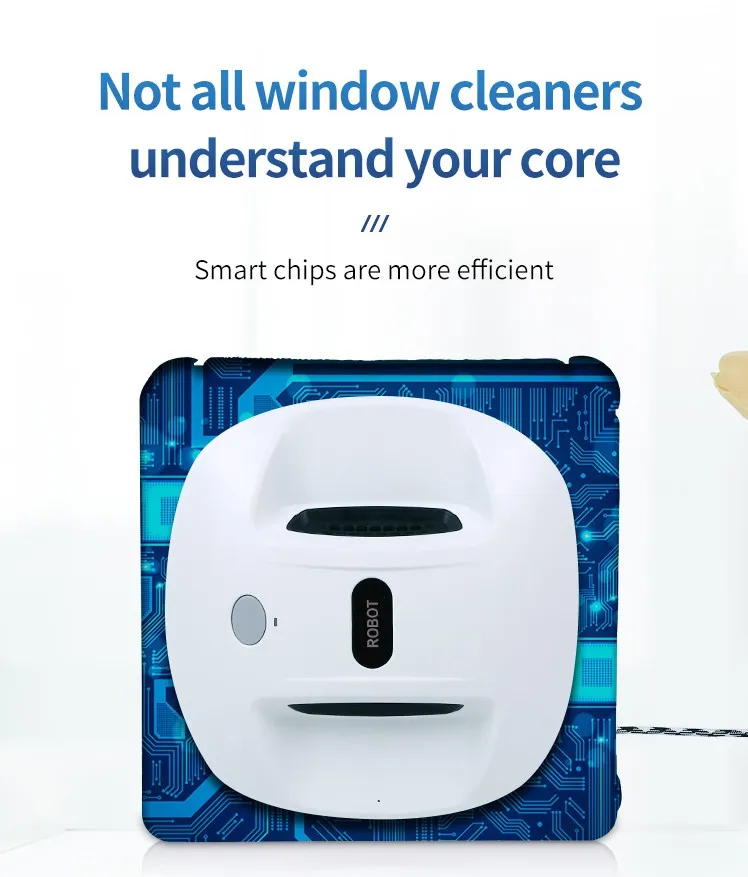 Smart Window Cleaning Robot with Remote Control and APP