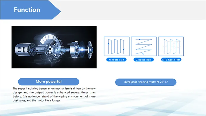 Smart Window Cleaning Robot with APP Control for Glass Surfaces