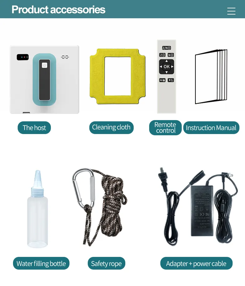 Newest Automatic Smart Window Cleaner Cleaning Robot for Cleaning Windows Robot Vacuum Cleaner