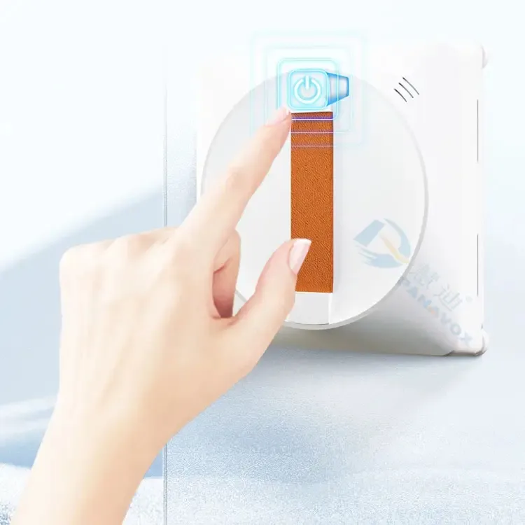 Automatic Glass Window Cleaning with Water Cleaner Robot