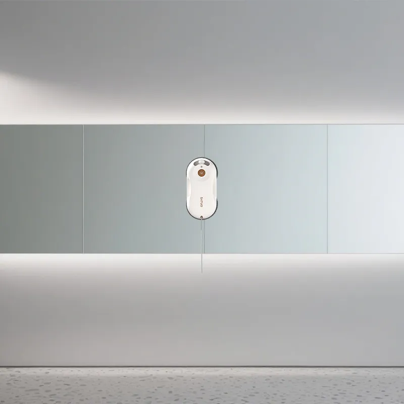 Wholesale Easy-to-Operate Electric Window Cleaners Safety Rope Glass Cleaning Machine Household Robotic Window Washer Robot