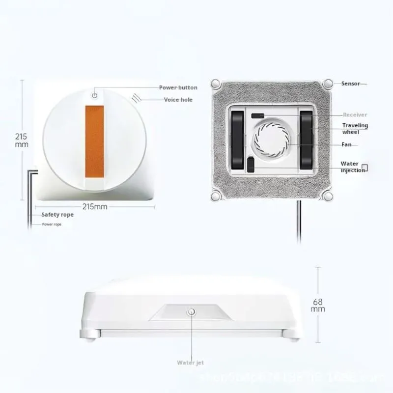 Innovative Window Washing Robot - Advanced Automated Glass Cleaning Technology