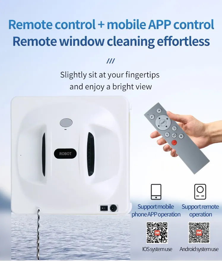 Smart Automatic Window Cleaning Robot 6060 for Effortless Shine