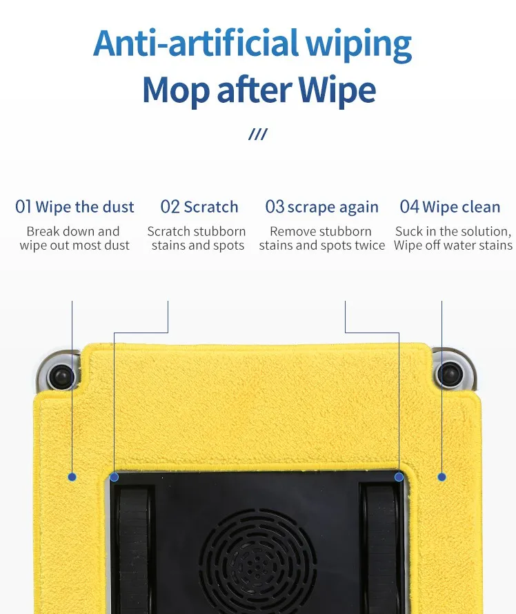 Smart Automatic Window Cleaning Robot 6060 for Effortless Shine