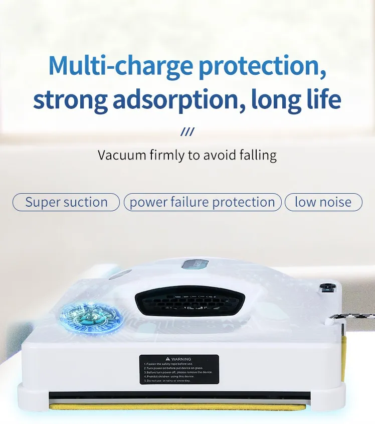 Smart Automatic Window Cleaning Robot 6060 for Effortless Shine