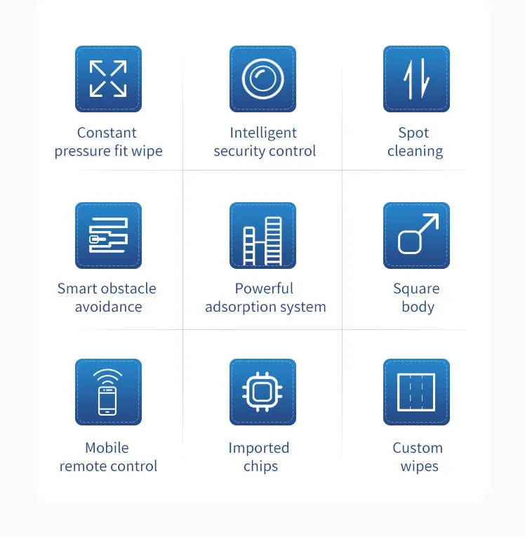 Smart Automatic Window Cleaning Robot 6060 for Effortless Shine