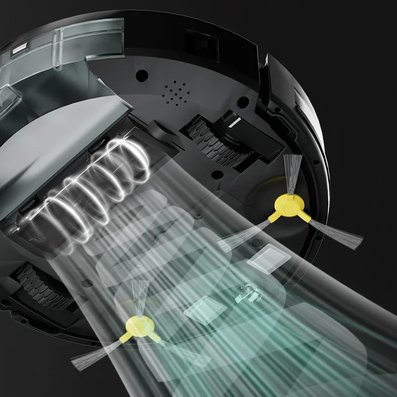 Popular 4000PA Wet and Dry Robotic Vacuum Cleaner with Planned Cleaning