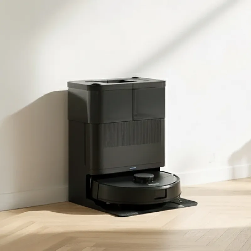 Auto Mopping Lds Navigation Robotic Vacuum Cleaner with Self-Empty Dustbin