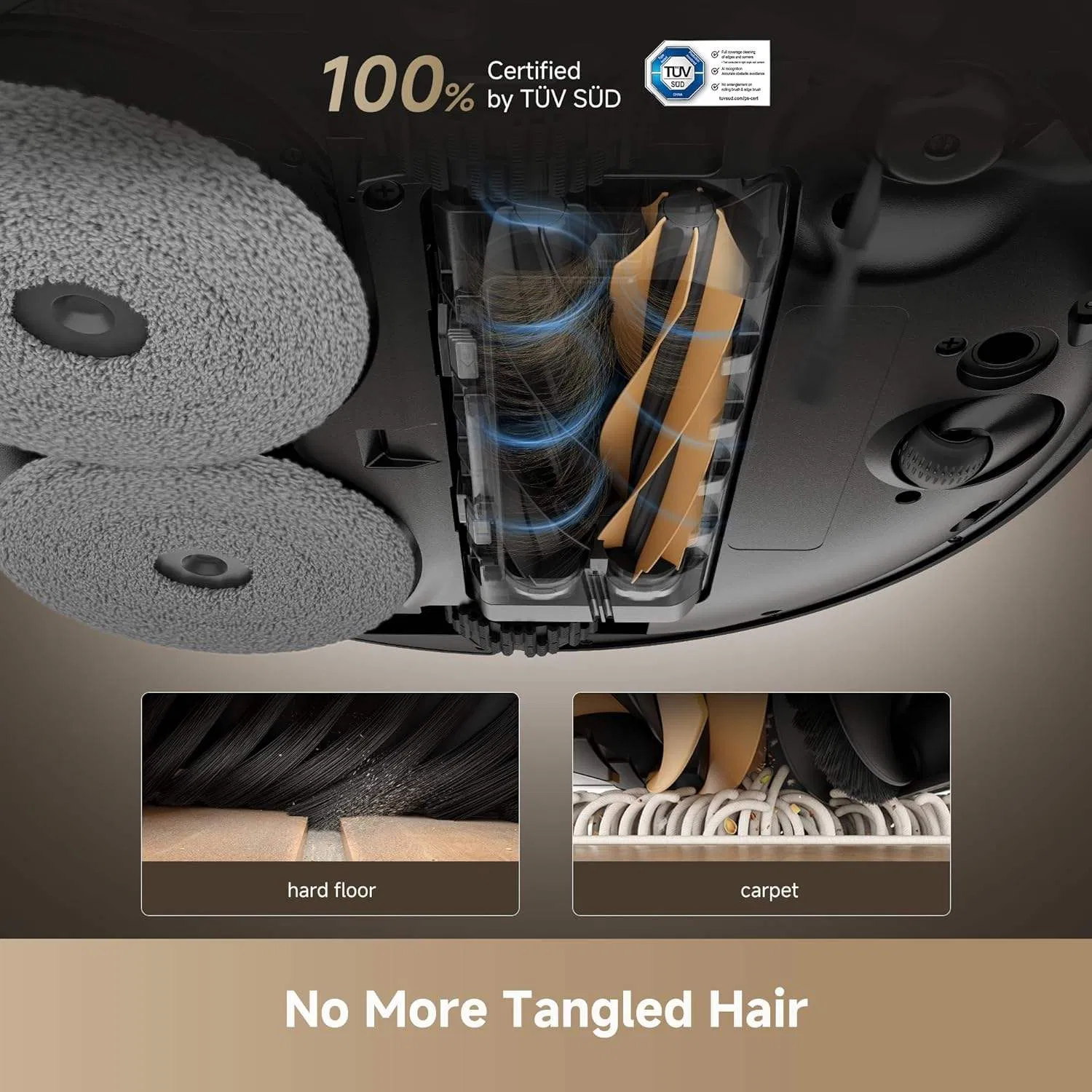 Global Dreame X50 Ultra Robot Master 20000PA 6.5cm Floor Clibing Smart Mapping Smart Self-Cleaning Deep Cleaning Robot Vacuum