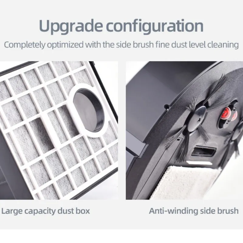 Main Side Brush Mop Cloth Holder Dust Bag Robot Vacuum Cleaner