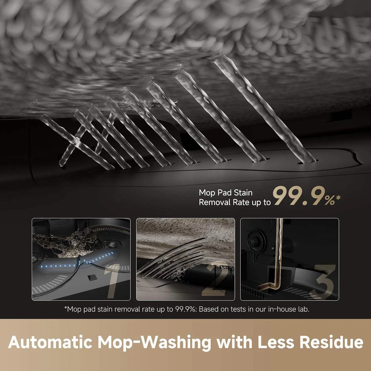 Dreame X50 Ultra Wet and Dry Robot Vacuum Cleaner Base Station 20, 000PA Detangling Brush