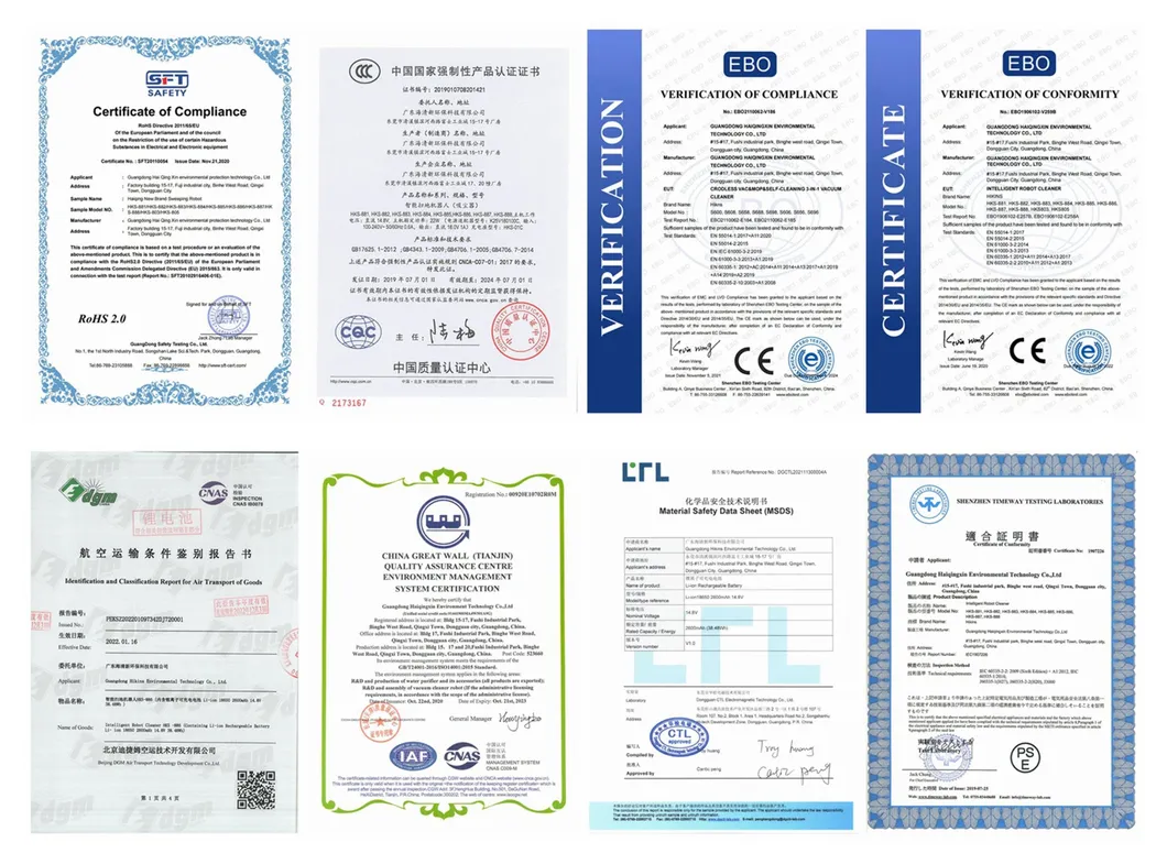 4400mAh 4000PA Smart Robot Vacuum Cleaner Manufacturer with OEM Service M8 Max