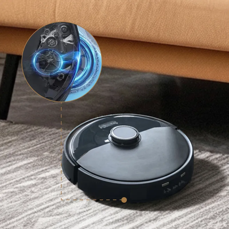 Intelligent Mopping Vacuum Cleaner with Dust Station All-in-One