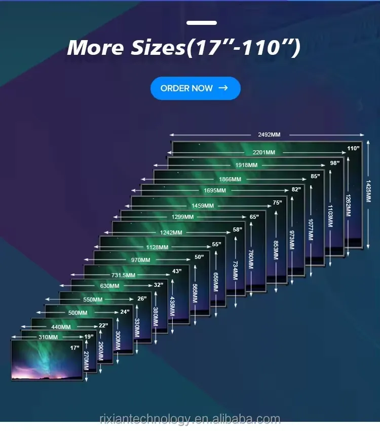 Factory Price Accept Custom OEM 19 Inch Mini LED Smart TV