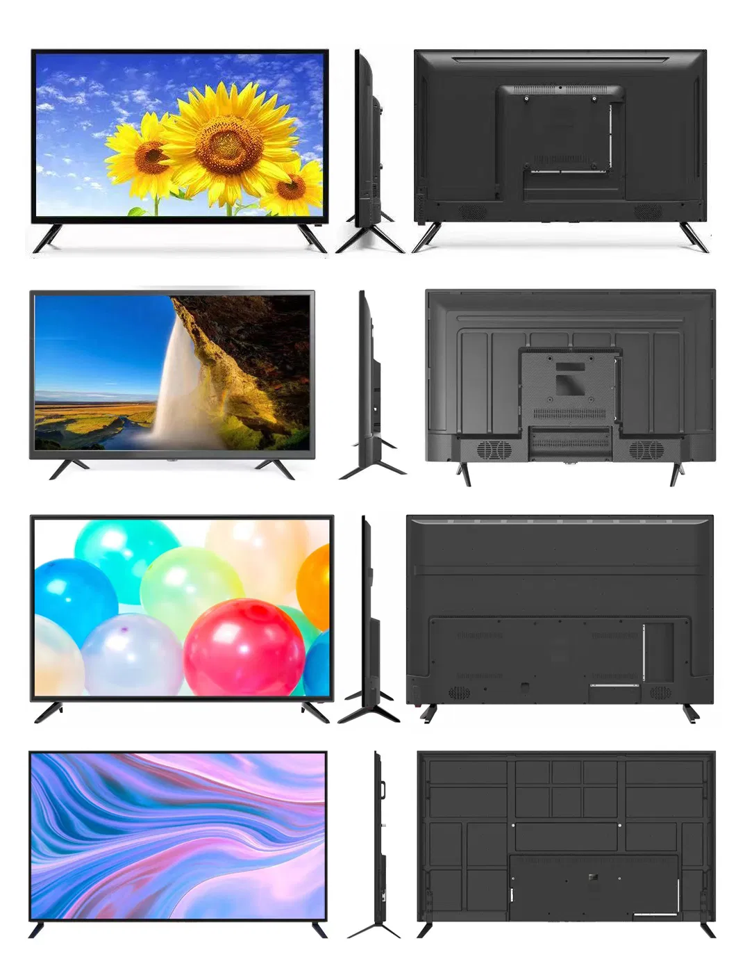 Factory 50 55 Inch 4kuhd Smart Large Screen OEM Mini LED TV