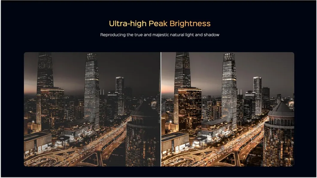 Amaz TV Global Version 4K Mini LED Widescreen UHD 65 Inch Smart Android TV