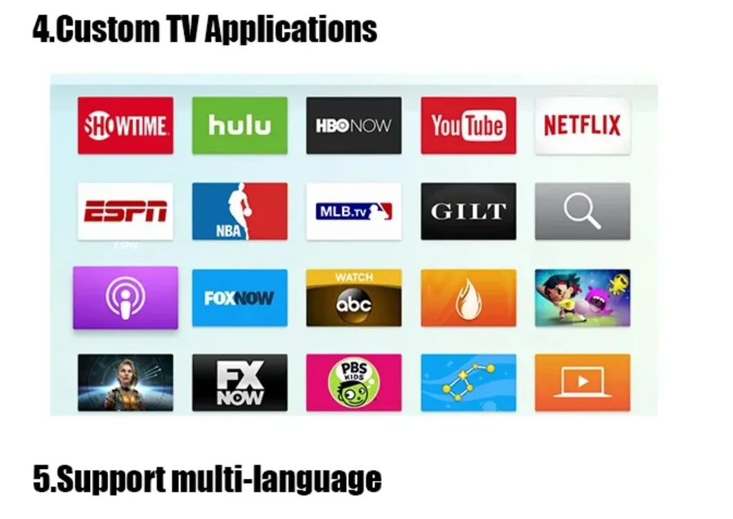 Generous 55 Inch 4K Smart TV LED WiFi Andoria Google OLED Flat Panel