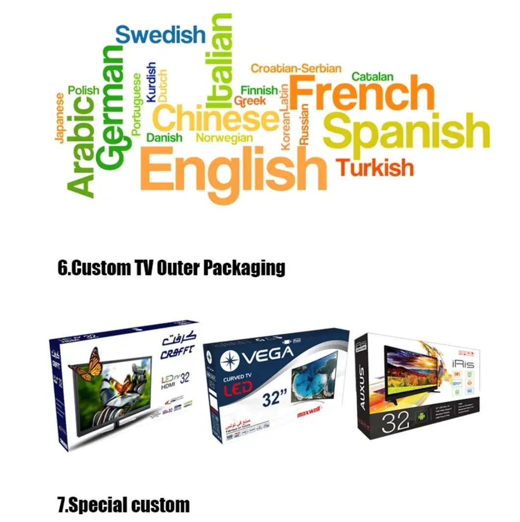 Generous 55 Inch 4K Smart TV LED WiFi Andoria Google OLED Flat Panel