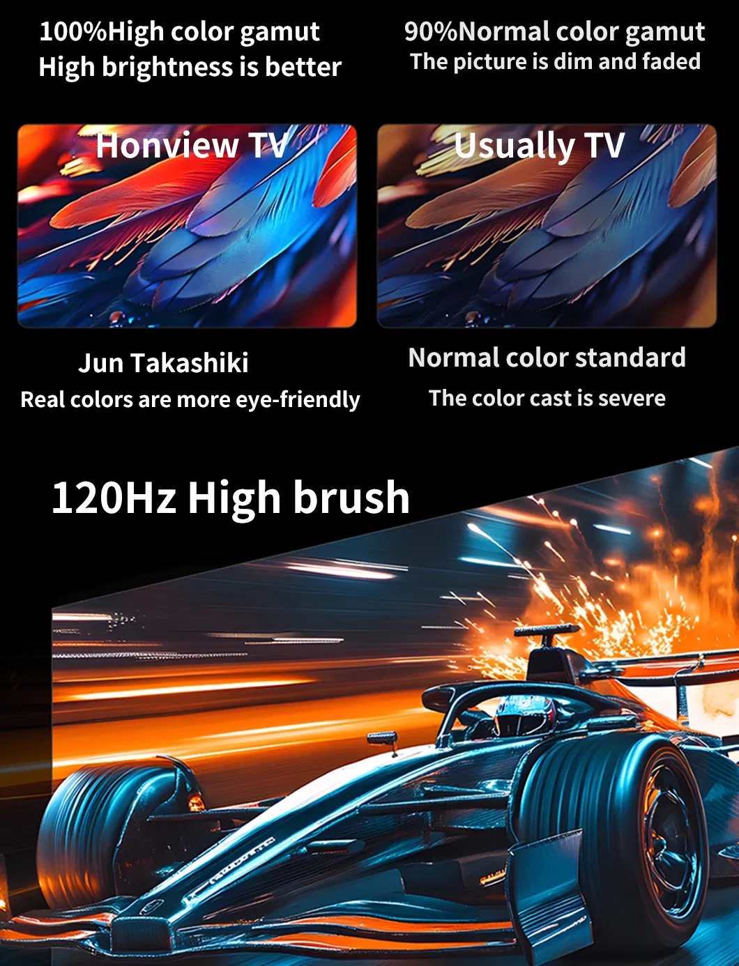 Custom New 2K4K Television 50 55 65 Inch LCD OLED Smart TV