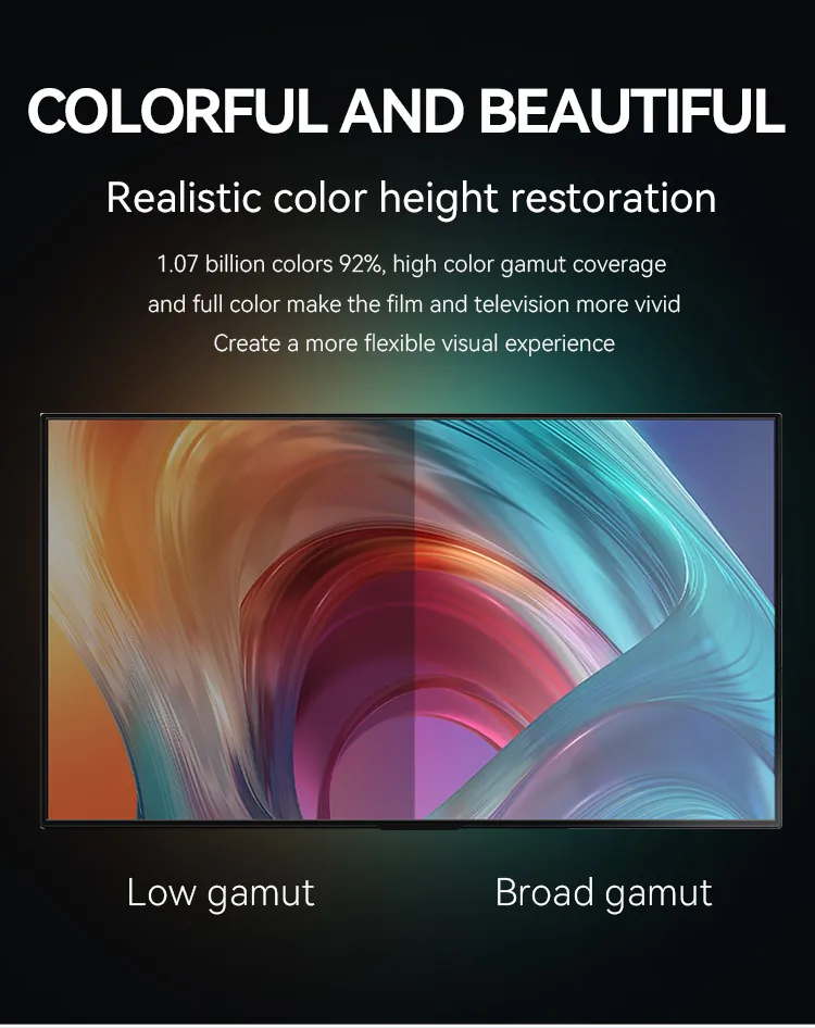 Customized 43/50/55/65 Inch OLED UHD Smart TV Android LCD 4K LED Smart TV Television WiFi Universal Television