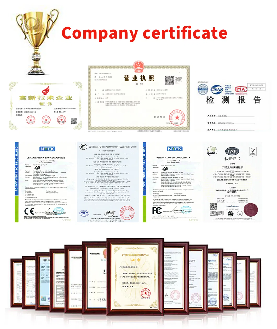 46 50 55 Inch China LCD LED 4K Smart TV Factory Cheap Flat Screen Hdr OLED Best Television