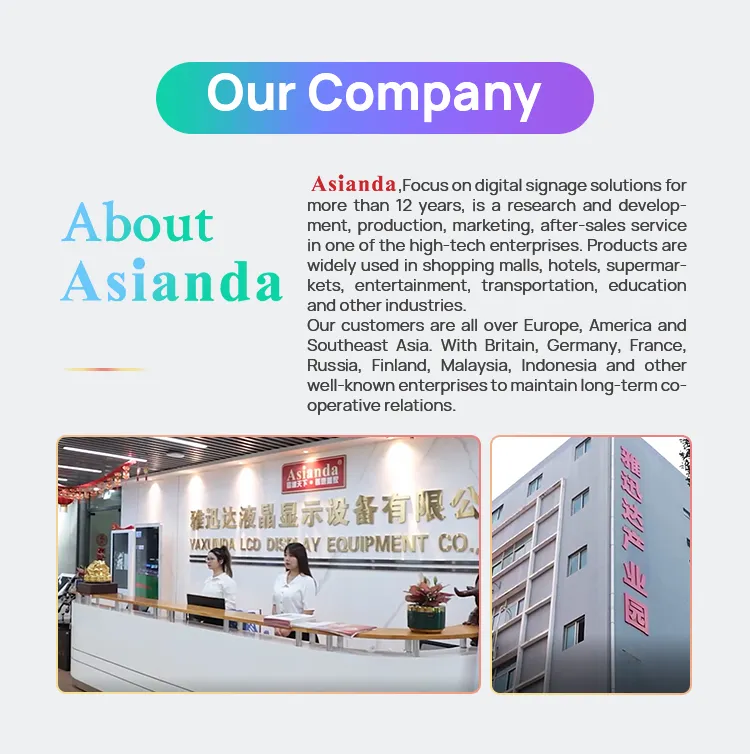 Most Popular 21.5 Inch Display LCD Touch Screen Indoor Android 12 Advertising Digital Signage Standby Floor Standing Smart TV