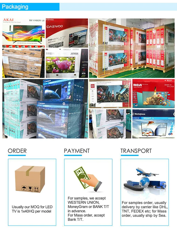 43inch FHD 1080P Televisor Frameless TV Screen Android Smart Television 43 Inch LED Smart LCD TV