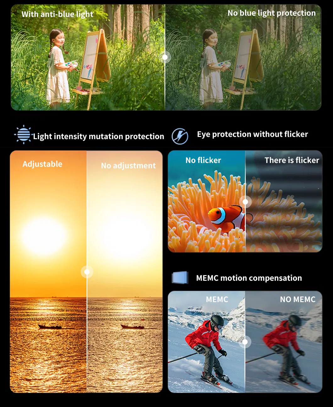 2025 New 55 65 70 Inch 4K 8K UHD Television 3D LED LCD Webos/Android/Google Smart TV