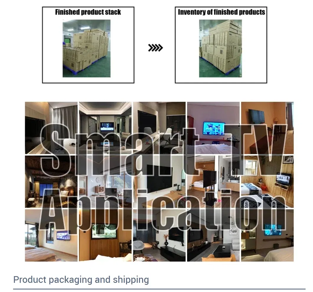 OEM Hotel Home 32 43 Inch Smart LED LCD Flat Screen TV