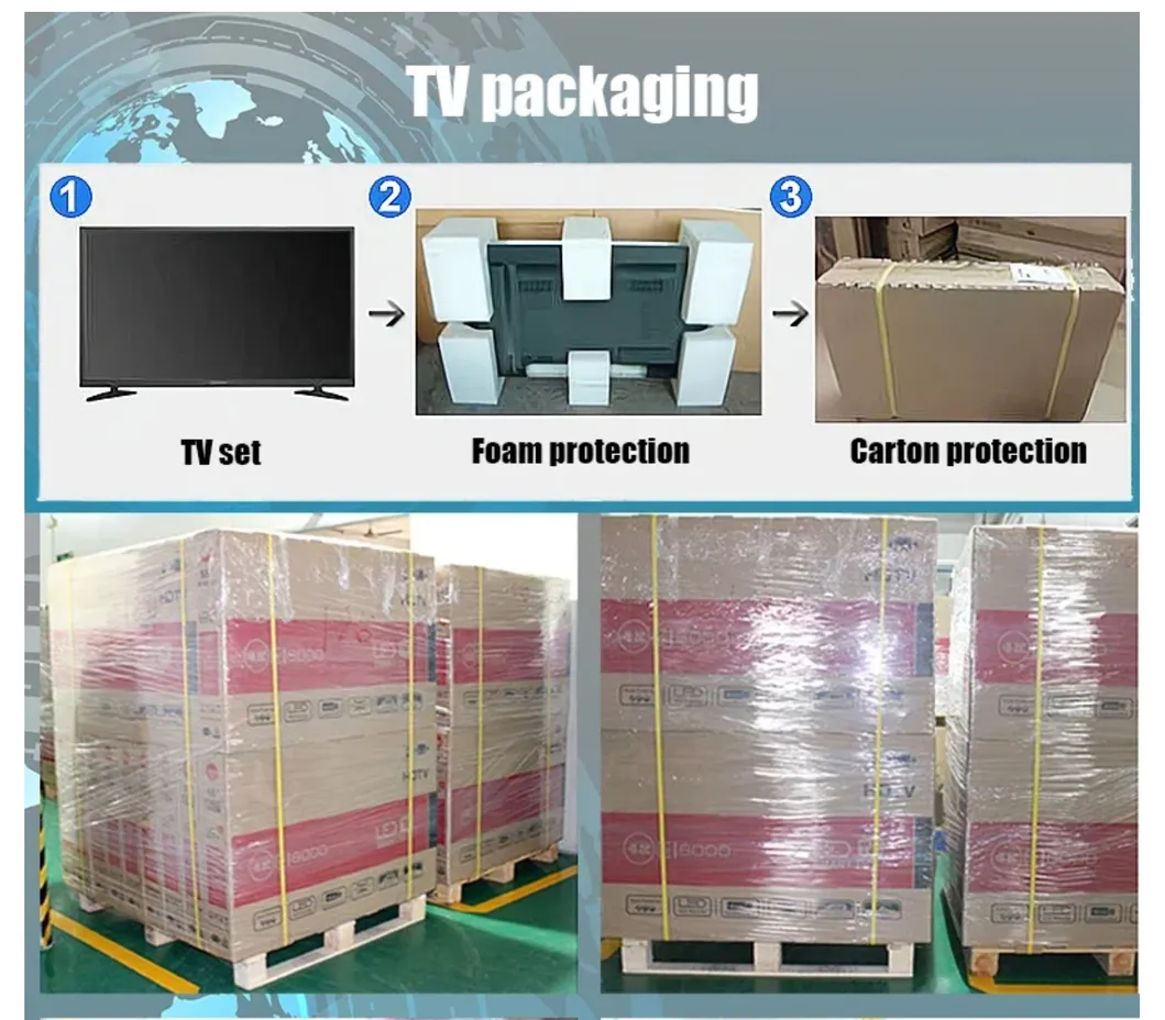 OEM Hotel Home 32 43 Inch Smart LED LCD Flat Screen TV