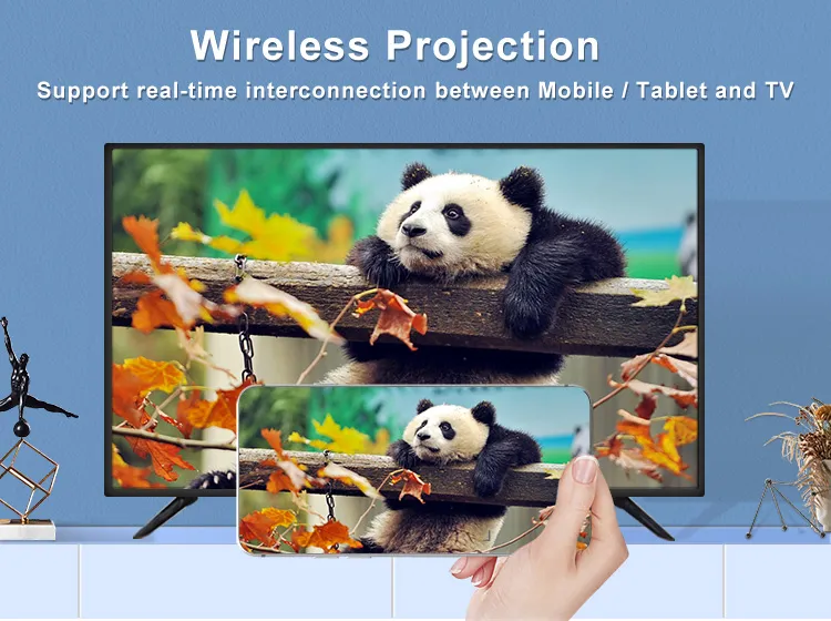 OEM 32/40/43/50/55/65/75/85/100 Inch OLED Television WiFi Android/Google/Webos System LCD LED TV Set 2K4K Smart TV LED LCD Hotel 3D Smart TV