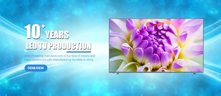 Newest Design Frameless 4K Smart TV 55 65 75 Inch Wide Screen Television LED LCD UHD Smart TV