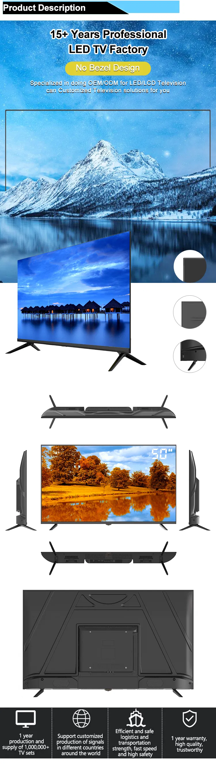 Inch Panel Parts Screen 55 LED Mini Table Wall Bracket 35 Replacement-LED-LCD-TV-Screens Android 12 55" 32 Electron 42 LCD TV