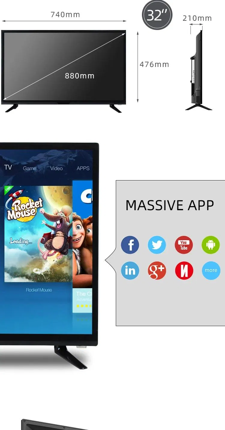 55-Inch Full Color P5 Pixel Pitch LCD Display Screen Video Wall TV Touch Kiosk IP TV